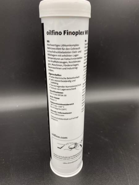 oilfino FINOPLEX WB 400g Mehrzweckfett für erhöhte Temperaturen